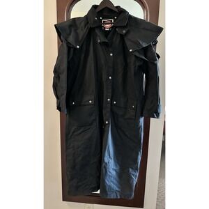 The Australian Outback Collection‎ Unisex Long Oilskin Drover Cowboy Rain Duster